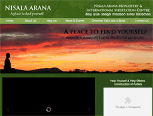 Tablet Screenshot of nisalaarana.lk