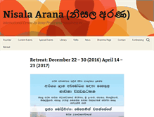 Tablet Screenshot of nisalaarana.org